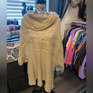 Nine West Vintage America Sweater Poncho 3X
